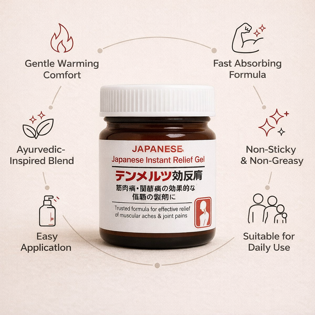 Japanese Instant Pain Relief Gel BUY 1 GET 1 FREE