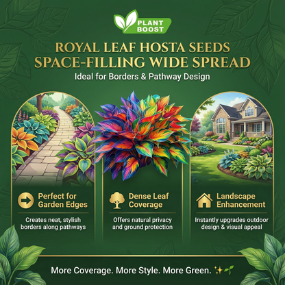 Royal Leaf Hosta Seeds
