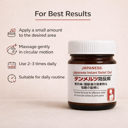 Japanese Instant Pain Relief Gel BUY 1 GET 1 FREE