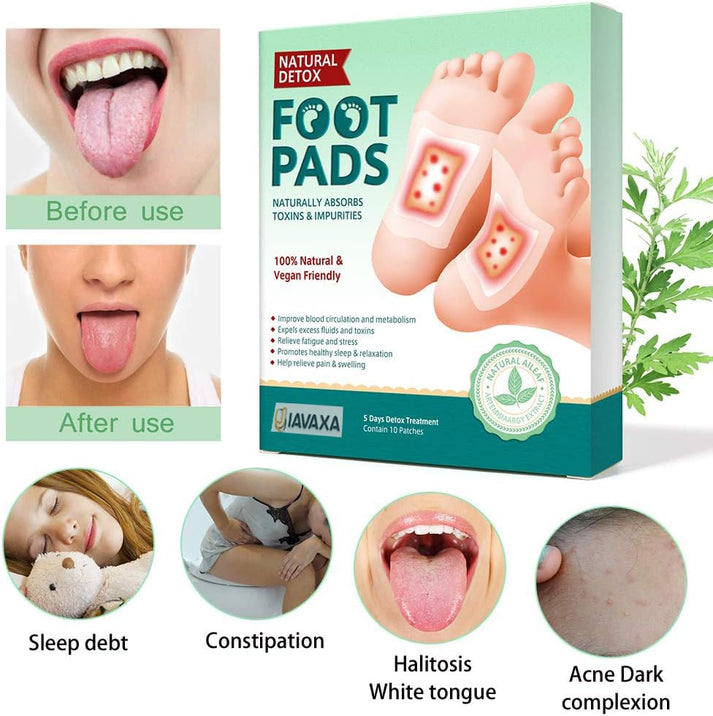 ZapDeal Premium Detox Foot Patches (Pack of 10) BUY 1 GET 1 FREE