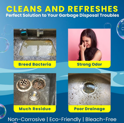 LemonBlast Yellow Bubble Tablets – Odor Eliminator + Blockage Remover BUY 1 GET 1 FREE